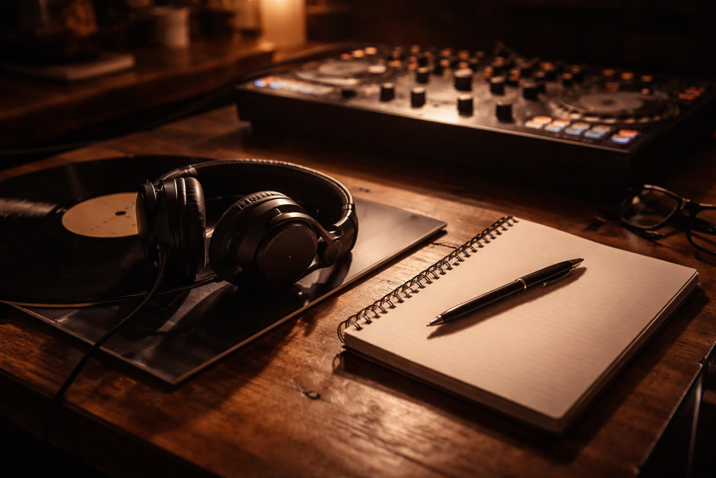 Studio session visual